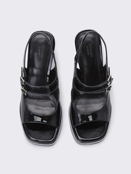 Strap platform sandal(black)_DG2AM24038BLK