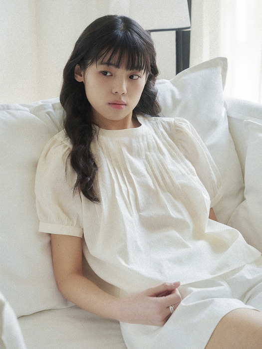 24SS_ 미닛 블라우스 Minit blouse (Cream)