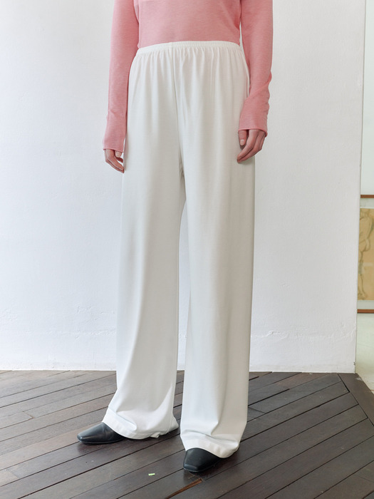 SIDE SEAMLESS JERSEY PANTS(2COLORS)
