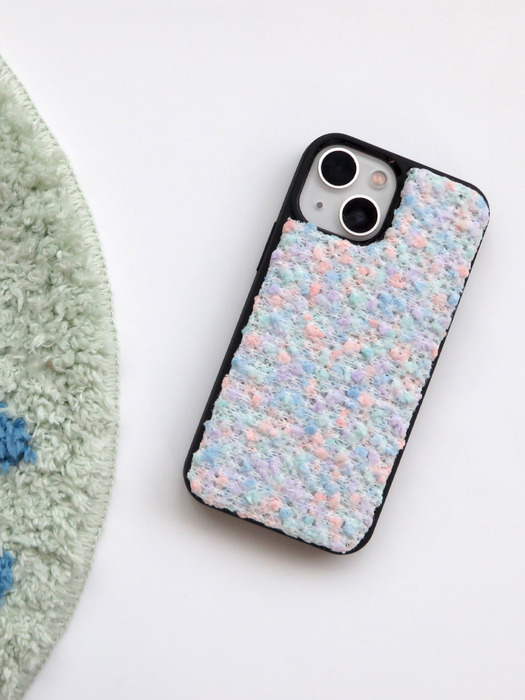 TEXTILE PHONE CASE [POND]