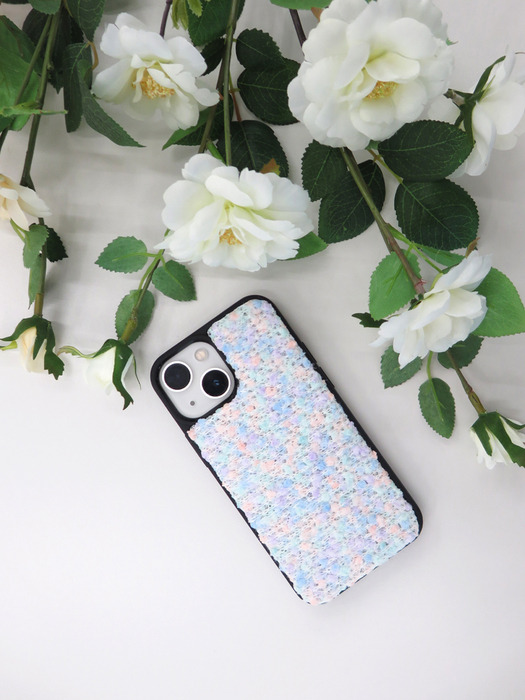 TEXTILE PHONE CASE [POND]