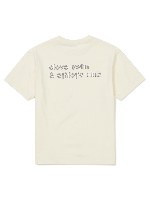 [Clove]★24SS★韓国大人気 ★Swim Graphic T-Shirt MUSINSA公式 | CLOVE [24SS Clove] Swim Graphic T-Shirt (Navy)