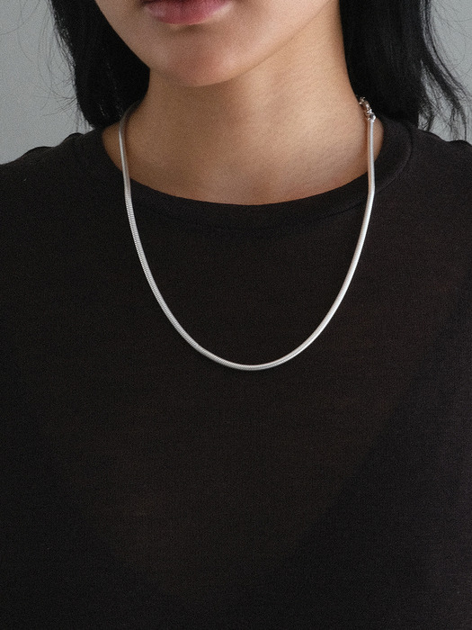 Evan Necklace Long (Silver925)