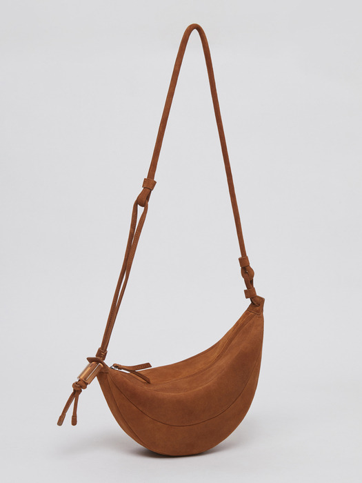 [단독] Fling bag(Suede caramel)