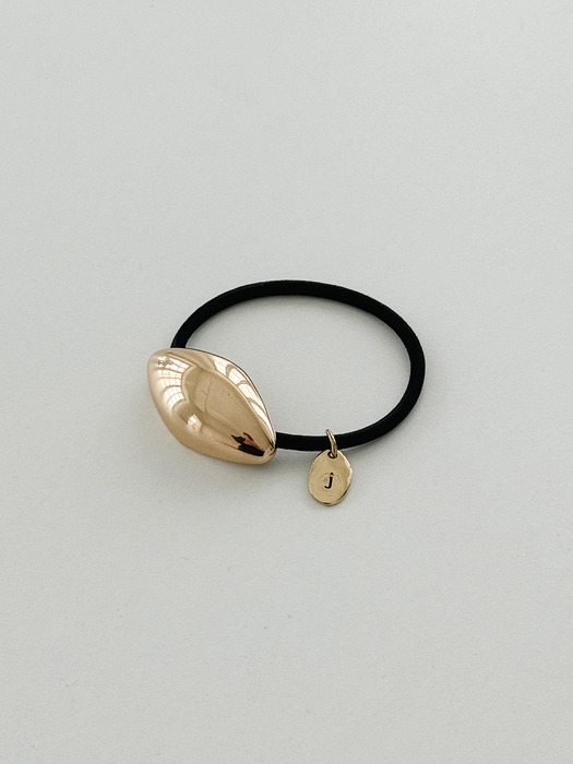 Pebble Initials Hair Band [Gold]