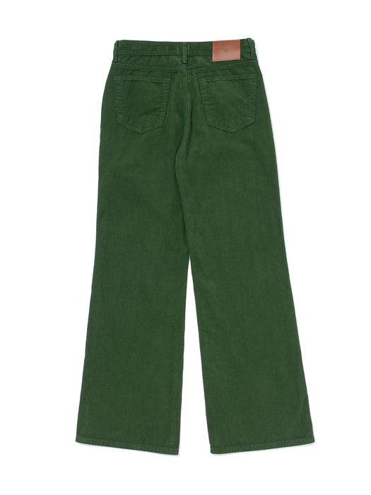 RCP Corduroy Wide Pants, Green