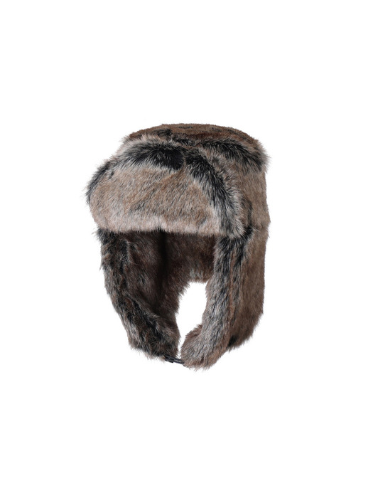 Shapka Trooper Fur Hat_[Brown]