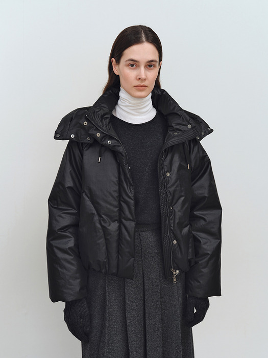 TFW DETACHABLE HOOD GOOSE DOWN PUFFER_2COLORS