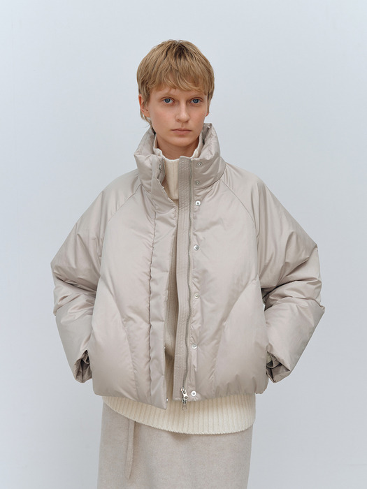 TFW DETACHABLE HOOD GOOSE DOWN PUFFER_2COLORS
