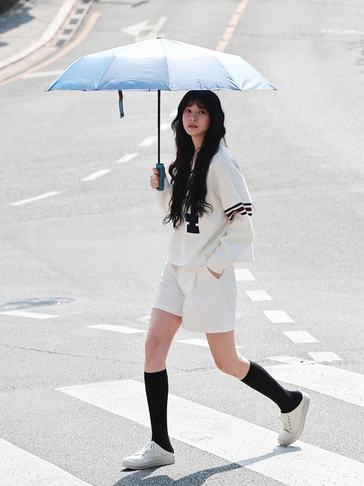 크로반 카라비너 튼튼한 3단 자동우산 KR27