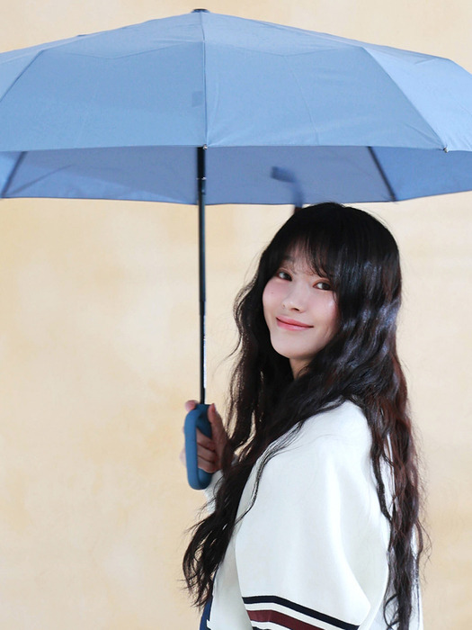 크로반 카라비너 튼튼한 3단 자동우산 KR27