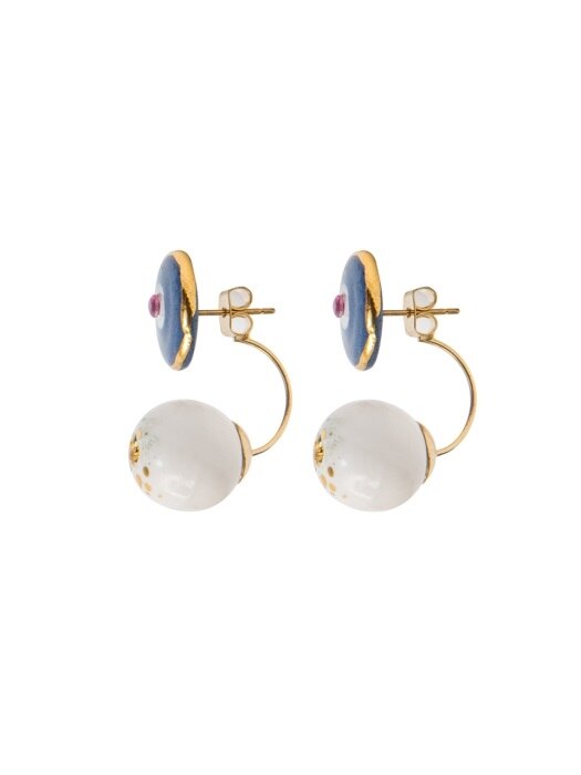 C CLUTCH COLORSTONE EARRING 5