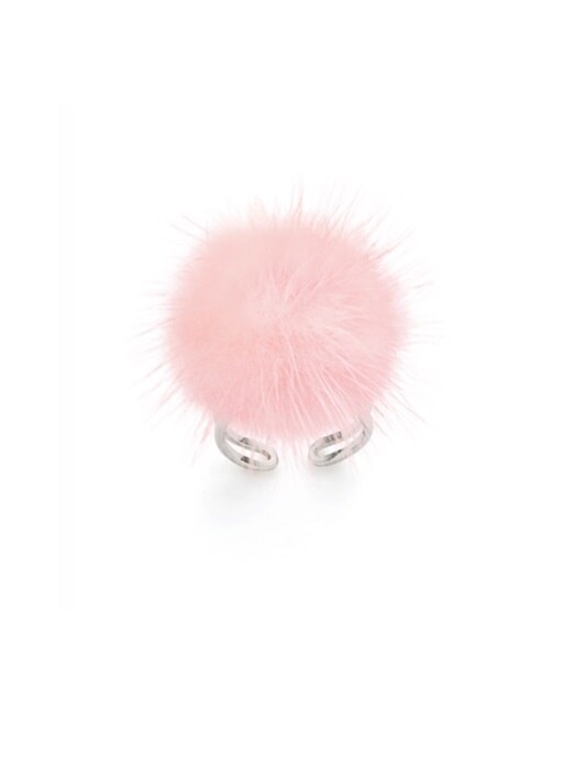 LADY MINK BABY PINK RING