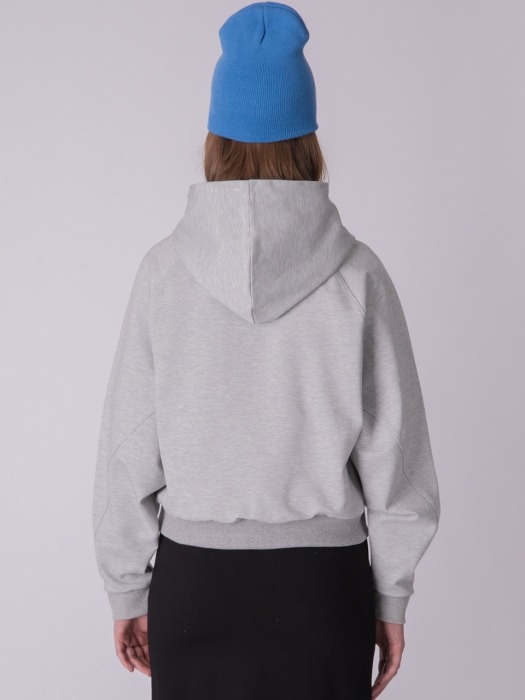 Women Hooded Sweatshirt GAS_H_01_M.GRAY
