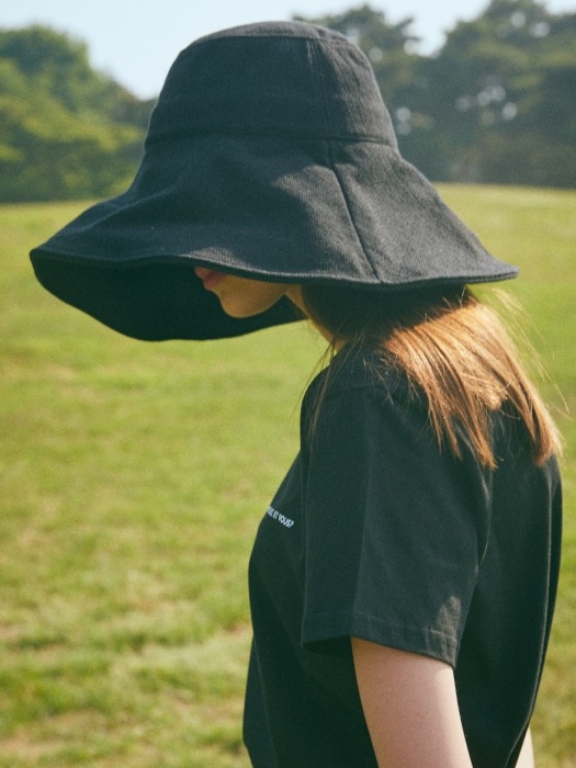 LJ BUCKET HAT(BLACK)