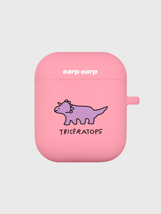 Triceratops-pink(Air Pods)