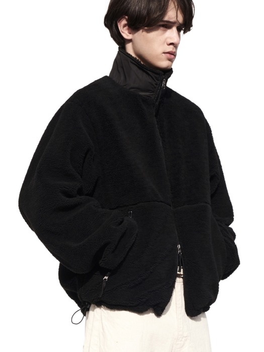 Boa Fleece Essential Jacket Black