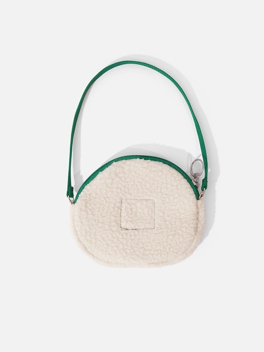 SWSW X MARY ROUND BAG Ecru-Green