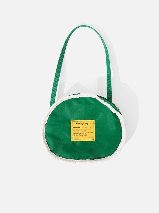 SWSW X MARY ROUND BAG Ecru-Green