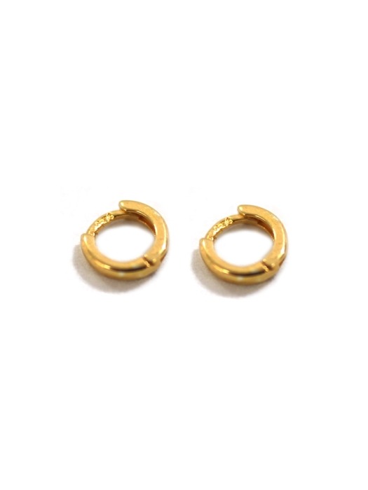 CL105 Mini gold ring earring