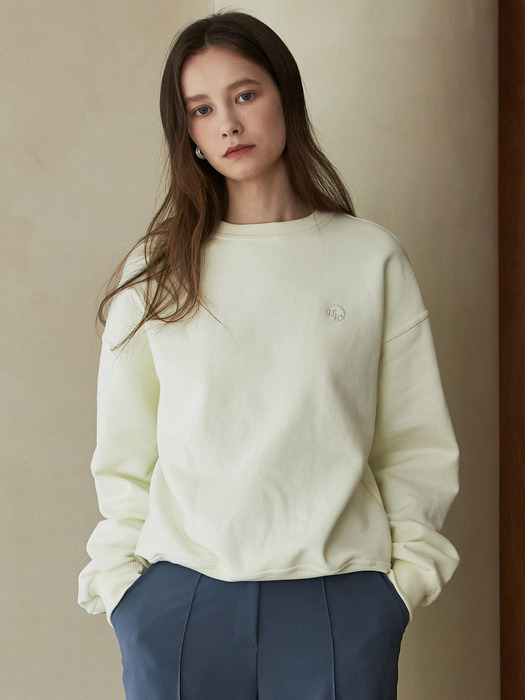 ouie231 basic signature sweatshirts (gray)