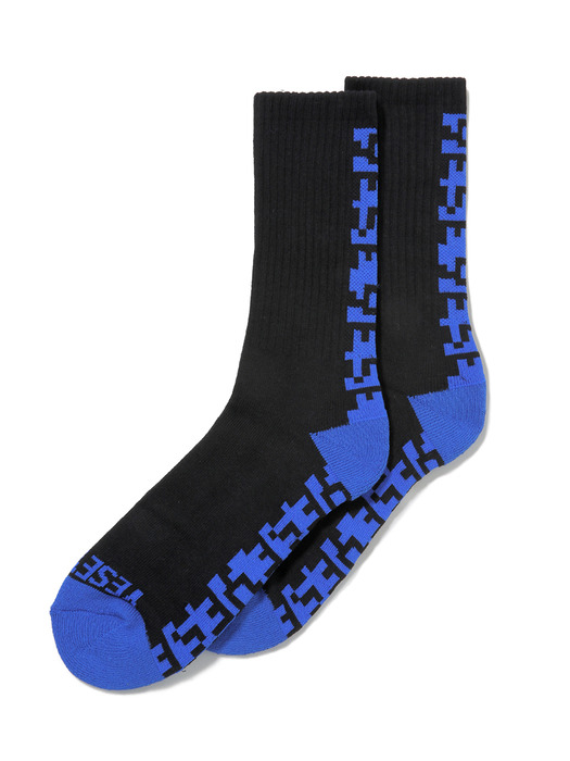 Y.E.S Line Socks Black