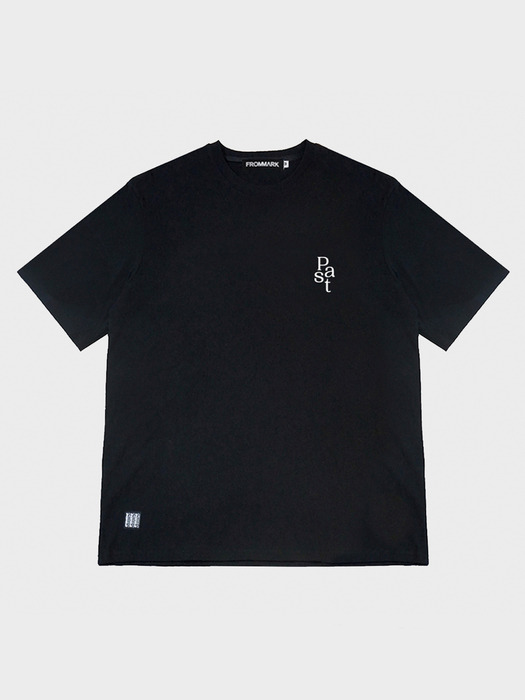 PAST STAIR GRAPHIC TEE - BLACK