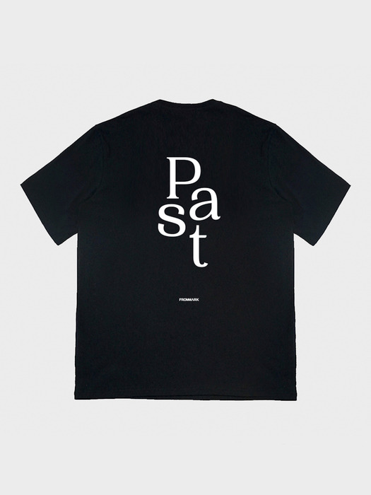 PAST STAIR GRAPHIC TEE - BLACK