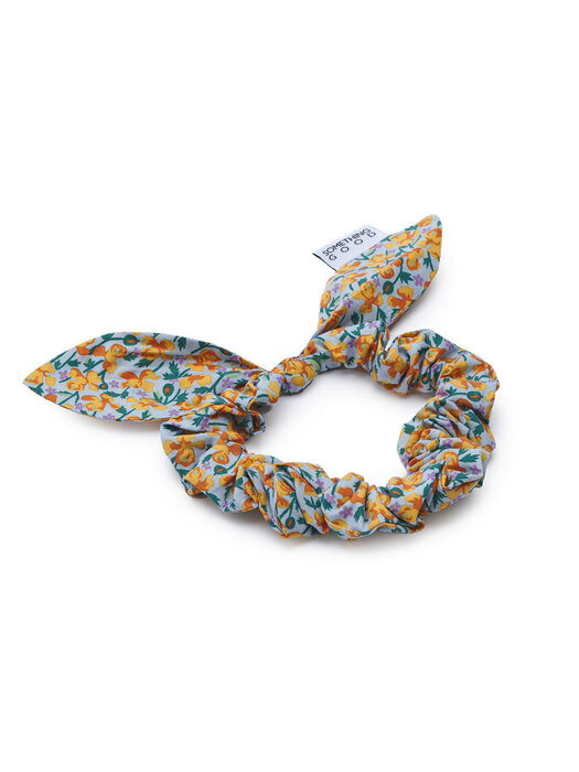 Tie Bow Scrunchy_Floral_3 Color