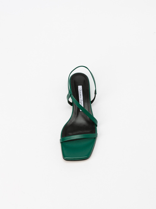 Lima Basic Sandals in Regular Green