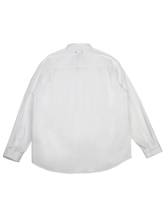 Dumbo Pocket Wide Shirt_White