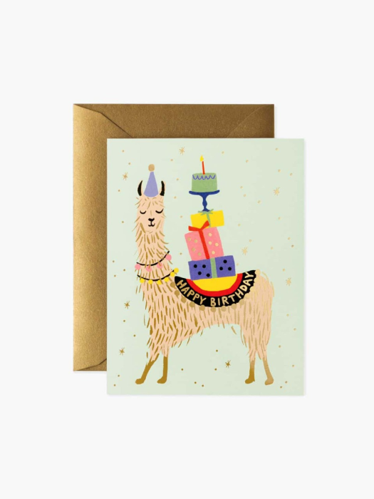 Llama Birthday 생일 카드