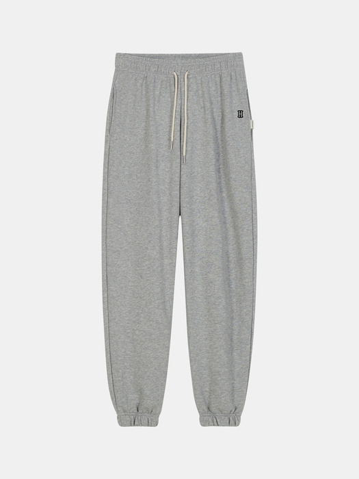 H logo jogger pants (grey)