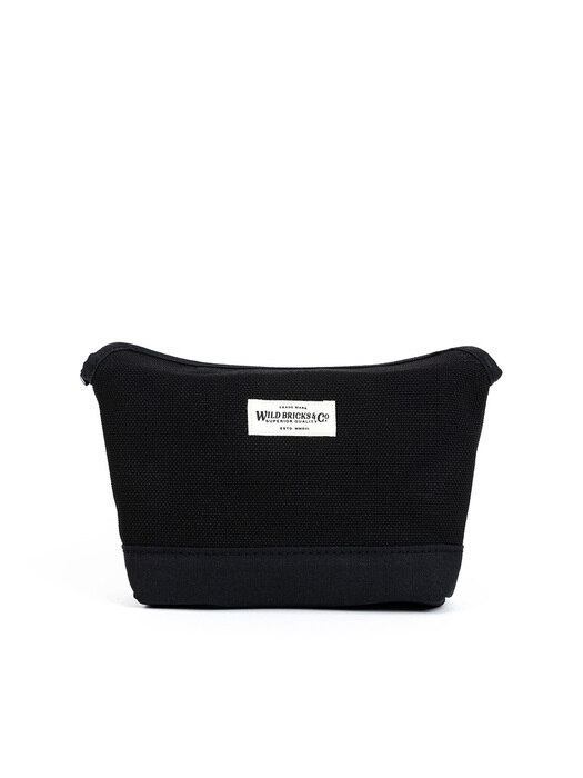 HEAVY CANVAS MAGNET POUCH (black)