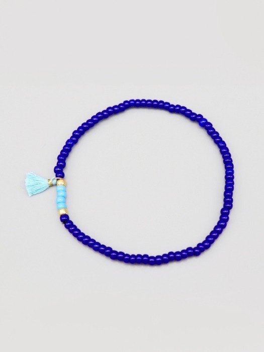 Ethnix color tassel beads bracelet 에스닉 태슬팔찌 포인트 비즈팔찌 6color