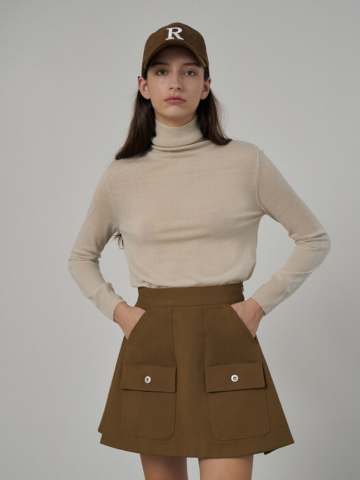 Pocket A line Skirt