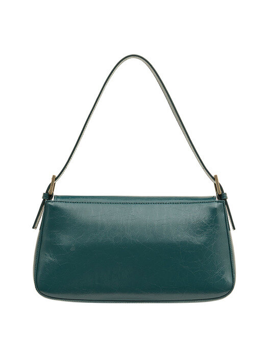 Wrinkle Leather Luke Bag in TEAL GREEN VX1AG301-6E