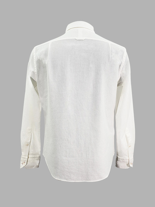 birbante button down shirt  white