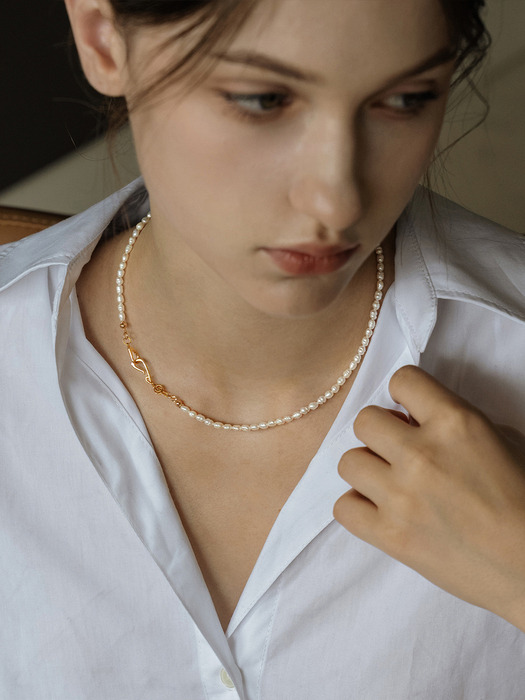 [Renewal] LV039 Classic freshwater pearl necklace