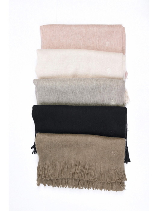 PASTEL KNIT MUFFLER_6COLORS