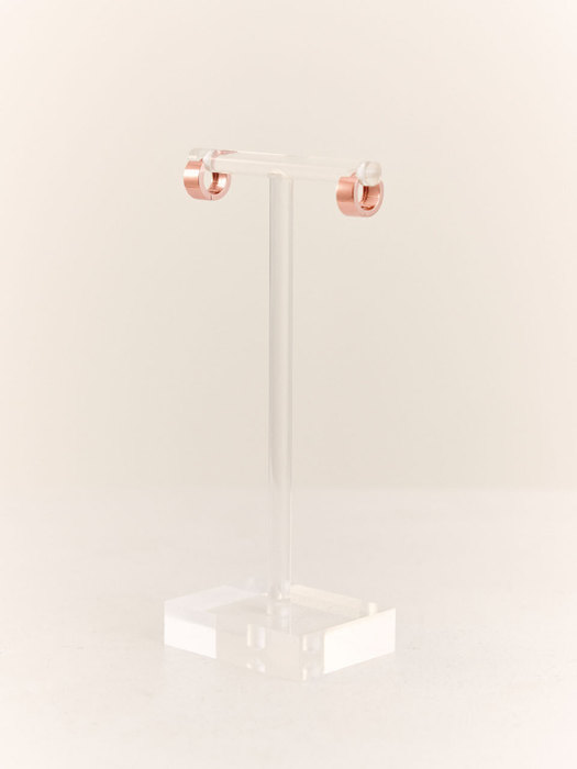 Clean Line Onetouch_Earring (2colors)