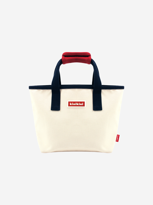 ORIGINAL COLOR BLOCK TOTE BAG-IVORY(토트백)