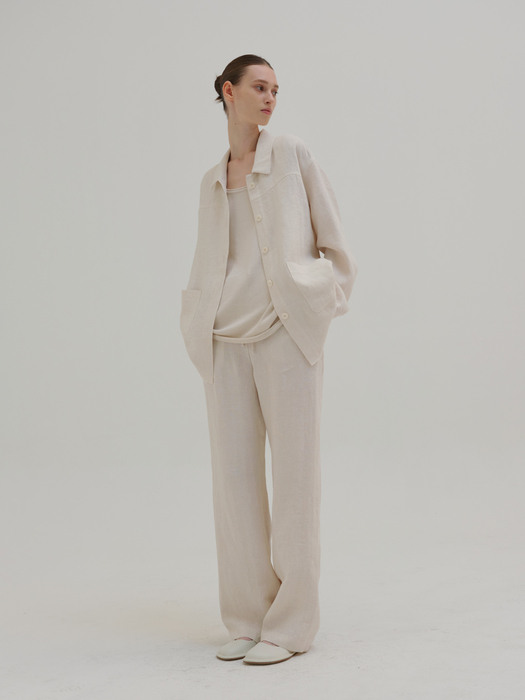 linen outer (ivory)