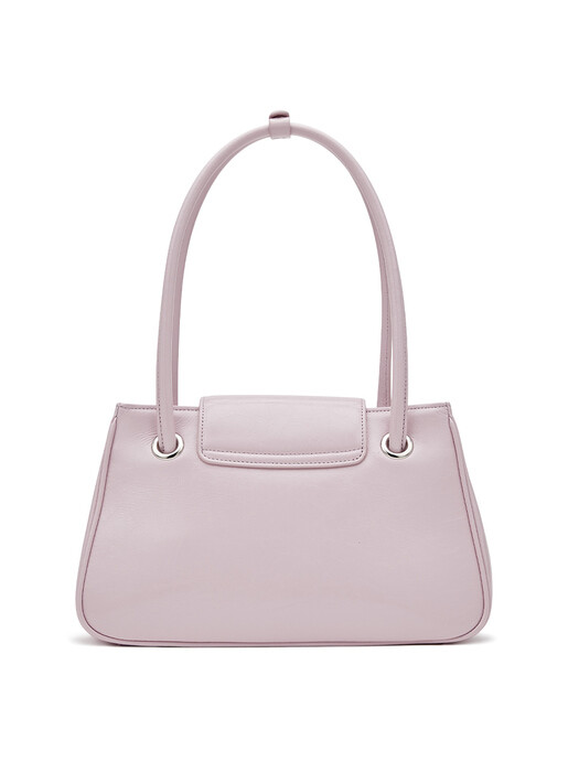 [단독]Pao Long Handle Bag Soft Pink Crinkle