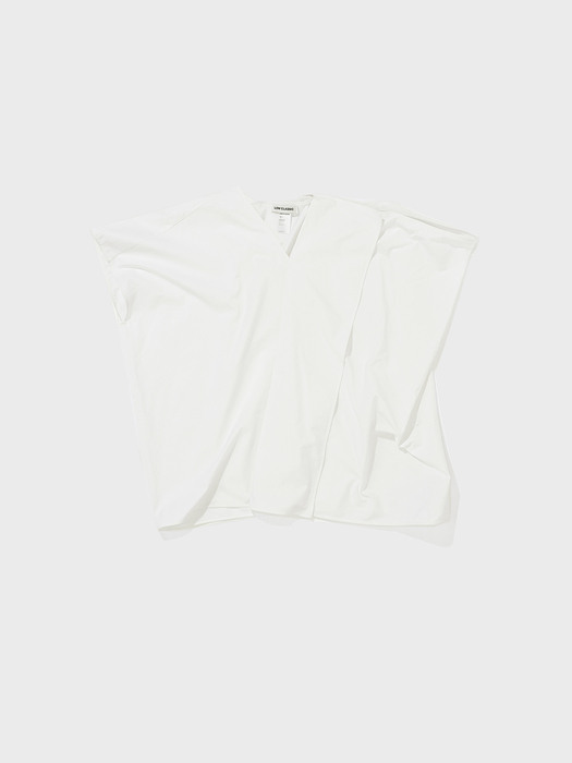 22SS UNBALANCE SHIRT - WHITE