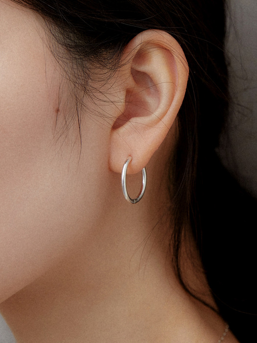 Basic ring earring(3size)