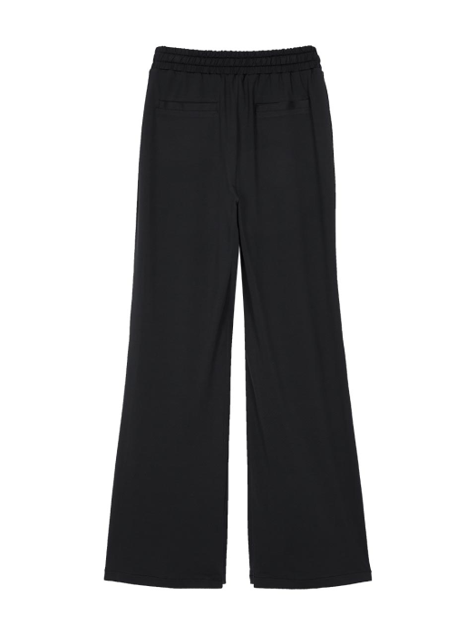 Bootcut Jersey Pants in Black VW2ML169-10