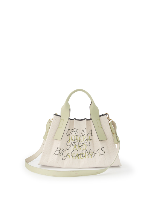 Lucky Pleats Canvas Tote Pop S (ALL)