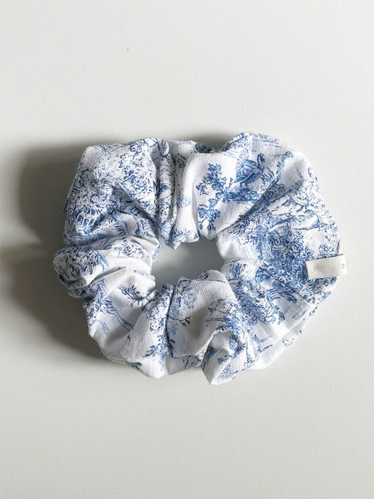 oar French Etoile Scrunchie [Blue]