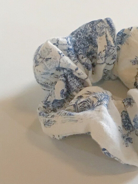 oar French Etoile Scrunchie [Blue]